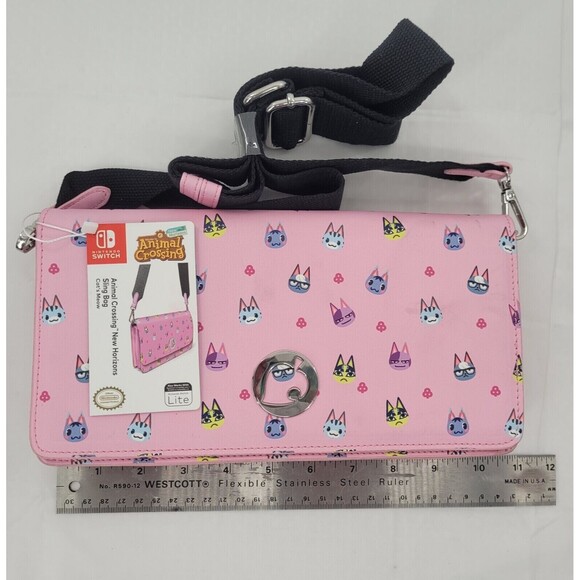 Switch Nintendo Animal Crossing Cat's Meow Crossbody Sling Bag NWT - Picture 4 of 4